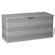 Oushome Baule da Giardino Grigio 117x45x56 cm