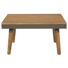 SKM Set Divani da Giardino 4 pz con Cuscini Legno di Acacia Marrone (47.6kg)