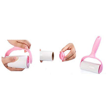 LLQM Roller Type Sticky Hair Device, tearable Sticky Dust Paper, Roller Brush to Suck Sticky Hair, Clothes Sticking Device