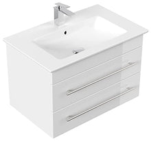 Mobile bagno con lavabo Villeroy & Boch Venticello 80cm bianco lucido