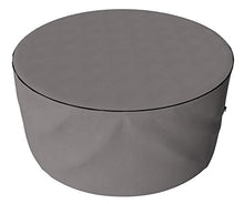 SORARA Copertura Protettiva per Tavolo Rotondo e Set Sedia | Grigio | Ø 203 x 90 cm | Idrorepellente