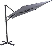 SORARA Roma Basic Parasole a sbalzo, Grigio, 2,5 x 3 m, manovella