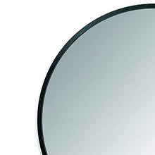 Umbra Hub Specchio da parete rotondo decorativo, 61 cm , Nero
