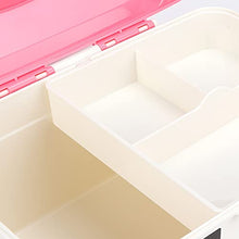 Cassetta dei medicinali a più strati in plastica portatile durevole per la casa cassetta dei medicinali Kit di pronto soccorso(2#)