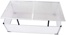 ZHIFENGLIU 1 Piano Cottura Senza Base con 2 coperchi - utilizzatore Serra in policarbonato con 2 coperchi, Resistente ai Raggi UV e alle intemperie