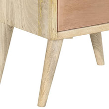 vidaXL Legno Massello di Mango Comodino Tavolino da Notte Armadietto per Letto Mobiletto per Camera da Letto Arredamento 40x35x50 cm