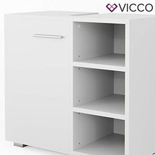 Vicco Mobile sottolavabo Perry Armadietto lavabo Bianco
