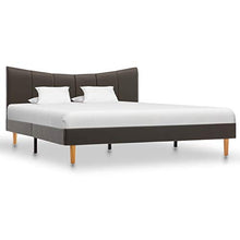 SKM Giroletto Antracite in Similpelle 140x200 cm