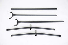 Vivere UHS9-CHA Supporto per Amaca, Acciaio, 280 cm, Portata 200 kg, Antracite