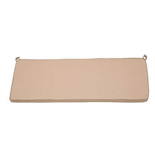 Angel Living - Cuscino per sedia a dondolo in rattan a 3 posti, colore: Cachi