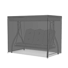 DHTOMC Altalene a baldacchino Mobili Impermeabile della Copertura Dell'Oscillazione Hammock Tabella Antipolvere UV Protector Outdoor Nero per posti a Sedere all'aperto da Giardino