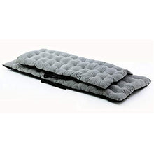 eewopjkj Cuscino per Sdraio Supporto per Schienale Alto Cuscini per sedie a Dondolo Cuscino per sedie a Sdraio Cuscini per sedie da Giardino Cuscino per sedili Poltrona da Patio-Blu 125x50x10cm (49x