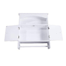Jobolt - Armadietto da bagno, colore: Bianco