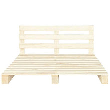 SKM Giroletto in Pallet di Legno Massello di Pino 180x200 cm (43.9kg)