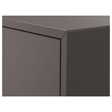 Armadio EKET con anta e 2 ripiani 35x25x70 cm grigio scuro