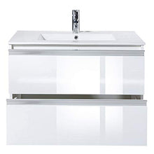 Selsey Antari - Mobile lavabo - mobile bagno - 80 cm - bianco – moderno