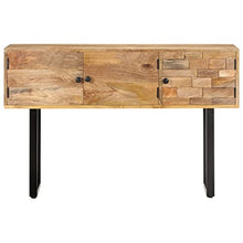 vidaXL Credenza 116x35x75 cm in Legno Massello di Mango