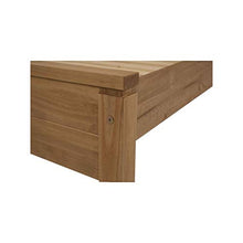 Letto Soho 90 x 190 in pino massiccio cerato