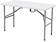 HomeLux 710090 Tavolo Pieghevole in Resina, Multicolore, 122 x 61 x 74 cm