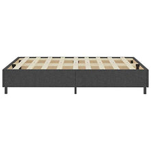FAMIROSA Letto a Molle Grigio Scuro in Tessuto 160x200 cm-4795