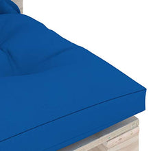 vidaXL Divano Centrale da Giardino Pallet con Cuscini in Legno di Pino