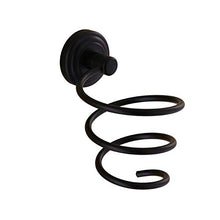 AGGF Mensola per Bagno Nero Tutto in Rame Porta asciugacapelli Bagno Antico Asciugacapelli Rack Rack a Sospensione Hardware