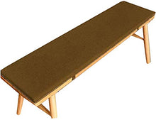 Zhouzhou - Cuscino per panca da giardino, antiscivolo, 2 posti, per interni e sedie da pranzo, per esterni, mobili da giardino, cuscino per sedia a dondolo, per divano lungo