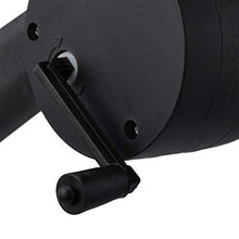 Relaxdays Soffiatore Barbecue Manuale, Set da 2 Ventola a Manovella, Grill, BBQ, Phon, Accessorio da Grigliata, nero