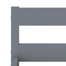 SKM Giroletto con 2 Cassetti Grigio in Massello di Pino 100x200 cm (24.01kg)