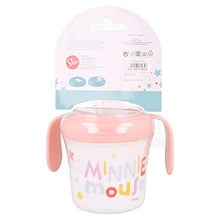 Bicchiere Baby - Training Cup Con Manici E Sistema Antigoccia - 250 ml - Minnie Indigo Dreams