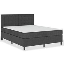 FAMIROSA Letto a Molle Grigio Scuro in Tessuto 160x200 cm-4795
