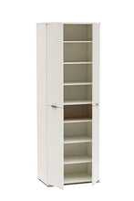 MeMi Me1618BIA Armadio, Legno, Bianco, 36.5x60x174 cm