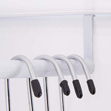Relaxdays 10021971_49 Cabina Armadio Componibile, Plastica, Guardaroba con 2 Bastoni Appendiabiti e 14 Scomparti, Bianco