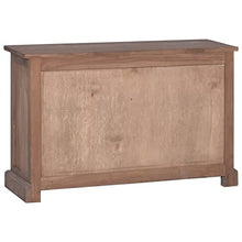 vidaXL - Sideboard 90x30x58 cm Teak Massivholz