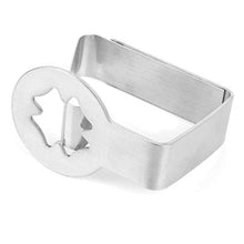 Clip per tovaglia squisita Facile da Usare ca. 6.5 * 5.2 cm per la casa(Star)