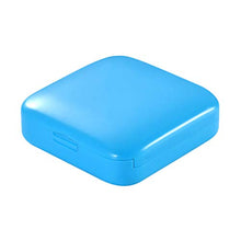 Topbathy, contenitore per pillole portatile con 2 griglie (blu)