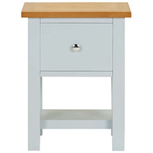 vidaXL Comodino 36x30x47 cm in Massello di Rovere
