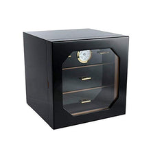 LiféUP Mobiletto per sigari, Foderato in Legno con 4 cassetti decenti, Set di scatole per sigari, Mobile in Legno di Cedro