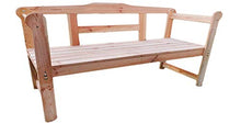 Wojtczak - Panca da giardino in legno, 118 cm