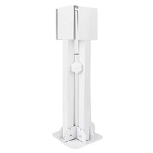 Base portatile bianca per ombrellone a quattro gambe, porta ombrellone, per giardino spiaggia