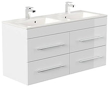Mobile bagno Helios bianco lucido