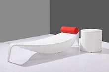 Bagno Italia Sdraio Bianca Nero Cuscini Bianco Rosso Rattan arredo Esterno per Giardino Piscina I