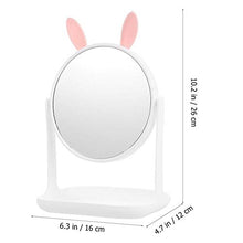 HYAN Specchio da Tavolo a Specchio Specchio per Trucco rotabili da 1pc Designable Specchio da Tavolo cosmetico per Le Donne Ragazze