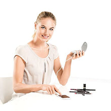 Beurer BS 39 Specchio Cosmetico Portatile Illuminato con Power Bank - 1300 gr