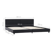 SKM Giroletto Nero in Similpelle 180x200 cm (29.7kg)