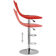 vidaXL Sgabelli da Bar 2 pz Rossi in Similpelle
