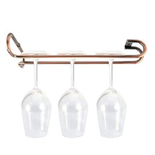 Rehomy - Scaffale da appendere per bicchieri di vino, per cucina, soggiorno, espositore