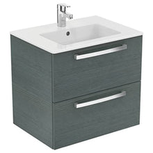 Ideal Standard – Mobile tempo 60 cm con Cassetti Grigio sabbiatura, e3240sg)