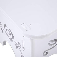 ffu Sgabello Accovacciato Bianco, Sgabello da Bagno Accovacciato 7 Pollici