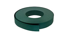 Thermoplast, strisce di protezione per recinzioni, colore arancione, 60 m x 48 mm = 2,88 m2, verde RAL 6006 + 100 clip